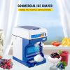 VEVOR 110V Electric Shaved Ice Machine 250W Snow Cone Maker Tabletop w/Adjustable Ice Texture