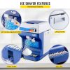 VEVOR 110V Electric Shaved Ice Machine 250W Snow Cone Maker Tabletop w/Adjustable Ice Texture