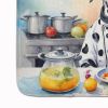 Dalmatian The Chef Memory Foam Kitchen Mat Machine Washable Anti-Fatigue Mat Cushion Comfort Bath Mat or Kitchen Rug
