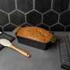 Thyme & Table Non-Stick Loaf Pan with Handled Stainless Steel Trivet for Serving